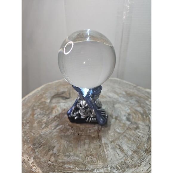 100mm K9 Clear Photography Crystal Ball Sphere Decoration Lens Photo + Stand - Picture 5 of 13